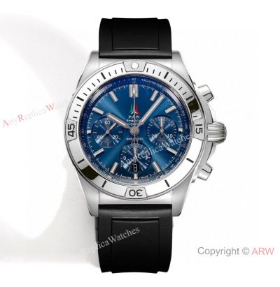 BLS Factory Replica Breitling New Chronomat B01 watch Blue Steel 42mm
